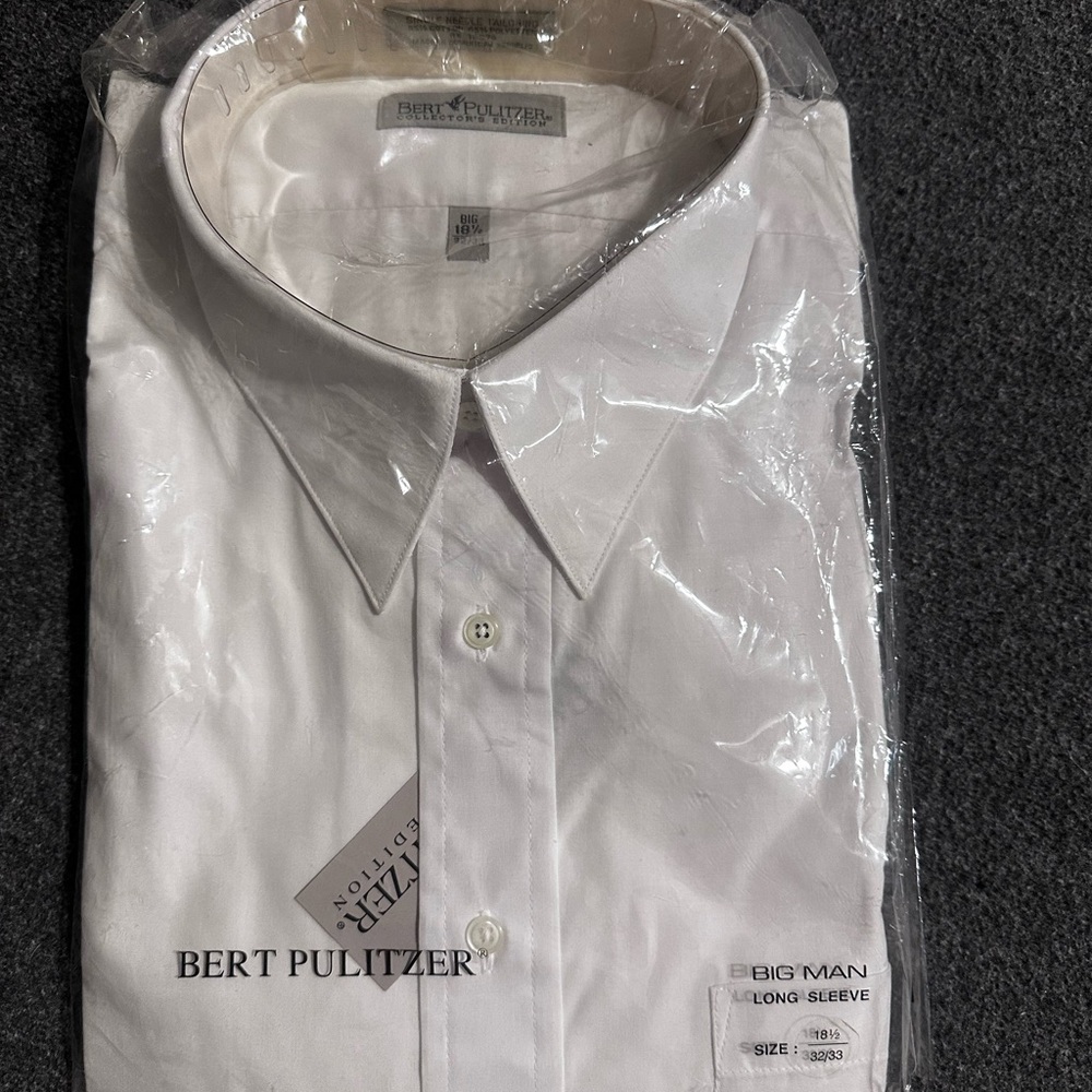 #1310 White Men's Shirt